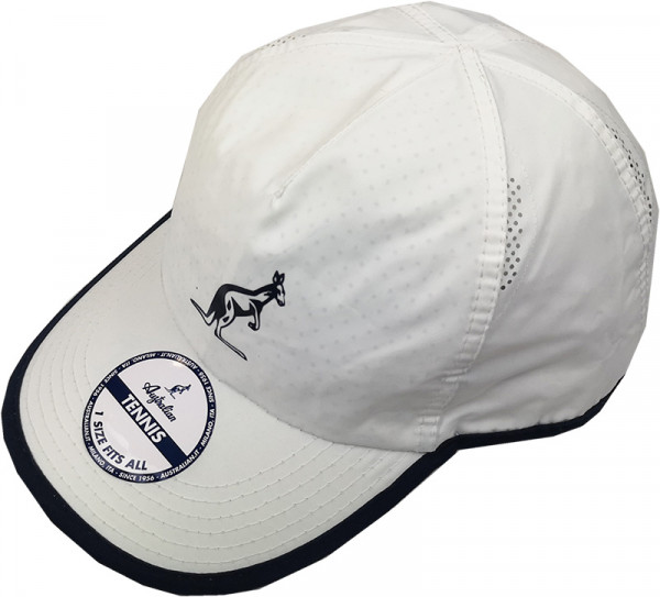 Czapka tenisowa Australian Microfiber Hat - bianco