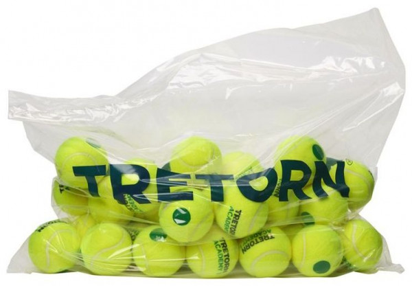Teniso kamuoliukai pradedantiesiems Tretorn Academy Green 36 vnt. - (maišas)