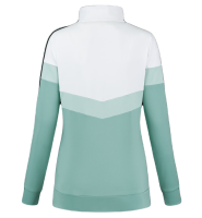 Damska bluza tenisowa K-Swiss Tac Hypercourt Tracksuit STR Jack 2 - nile blue/white Damska bluza tenisowa K-Swiss Tac Hypercourt Tracksuit STR Jack 2 - nile blue/white