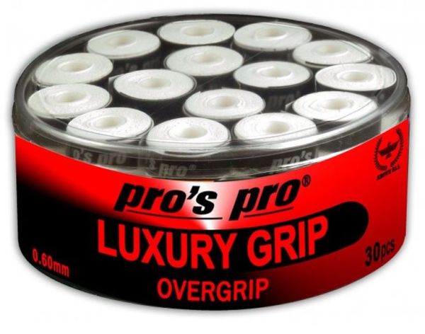 Omotávka Pro's Pro Luxury Grip (30P) - Biely