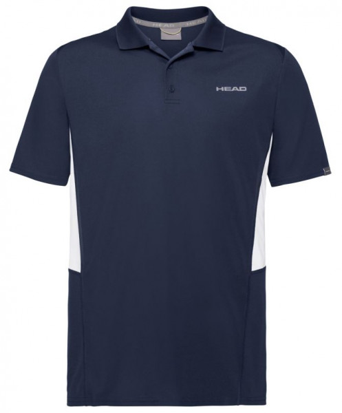Marškinėliai berniukams Head Club Tech Polo Shirt - dark blue