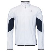 Herren Tennissweatshirt Head Club 22 Jacket M - white/dark blue