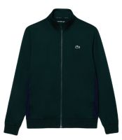 Мъжка блуза Lacoste Tennis Zipped Ripstop Tennis Sweatshirt - dark green
