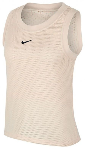 Ženska majica bez rukava Nike Court Dri-Fit Tank Top - guava ice/guava ice/black