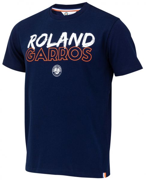 Férfi póló Roland Garros Tee Shirt Roland Garros - marine