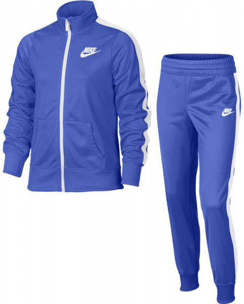  Nike Swosh Track Suit Tricot - lt racer blue/white/lt racer blue/white