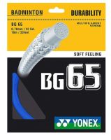 Badminton string Yonex BG 65 (10 m) - Blue