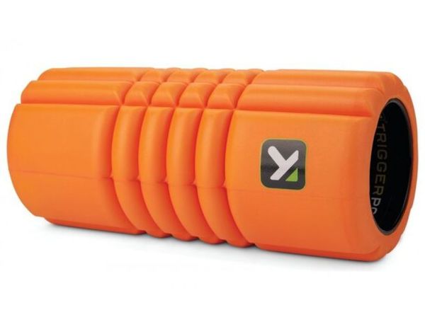 Roller Trigger Point Grid Travel Foam Roller - Pomarańczowy