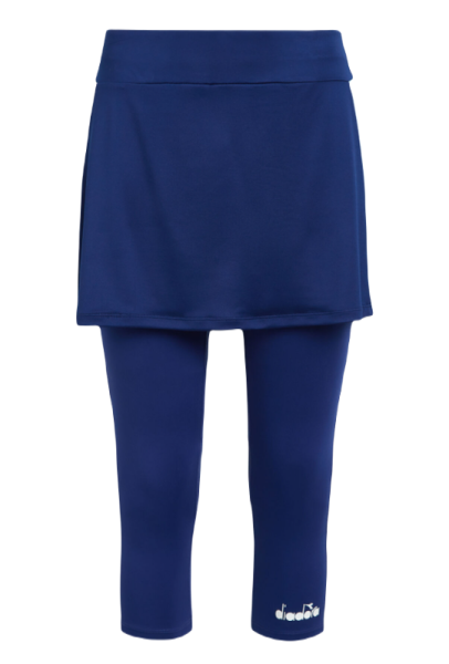 Damen Tennisrock Diadora L. Power Skirt - blue print