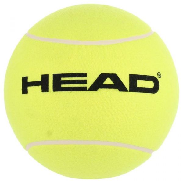 Autogrammipallid Head Giant Inflatable Ball - yellow + marker
