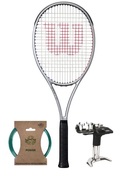 Tennis racket Wilson Blade 98 16x19 V8 Laver Cup + string + stringing
