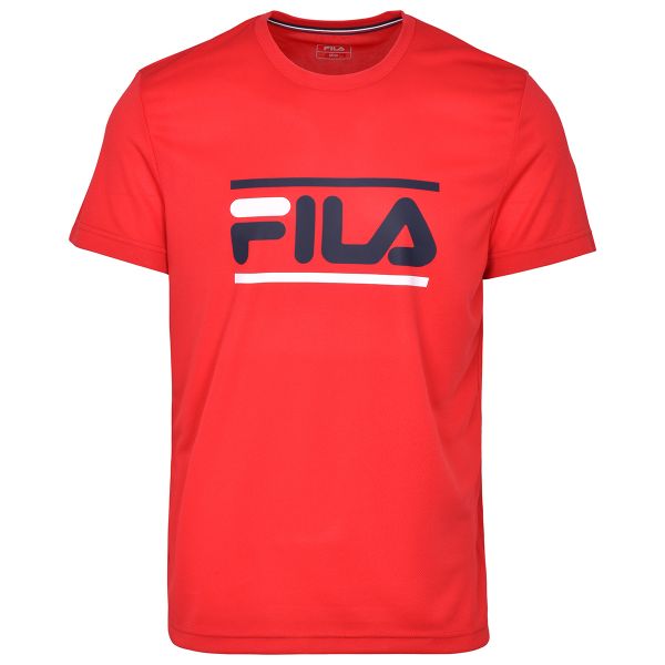 Meeste T-särk Fila T-Shirt Emilio - fila red