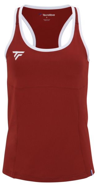 Dámský tenisový top Tecnifibre Team Tank-Top - cardinal