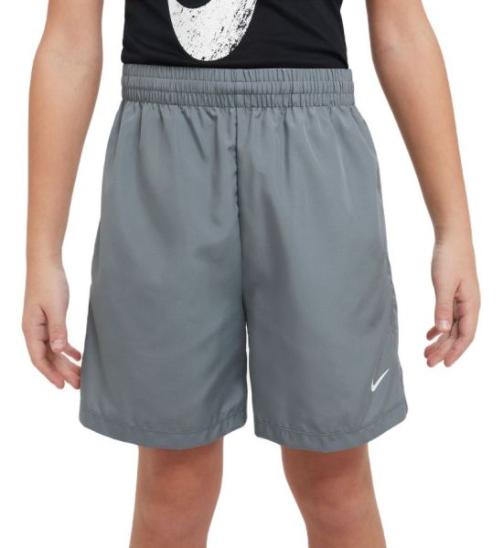 Shorts para niño Nike Dri-Fit Multi+ Training Shorts - smoke grey/white