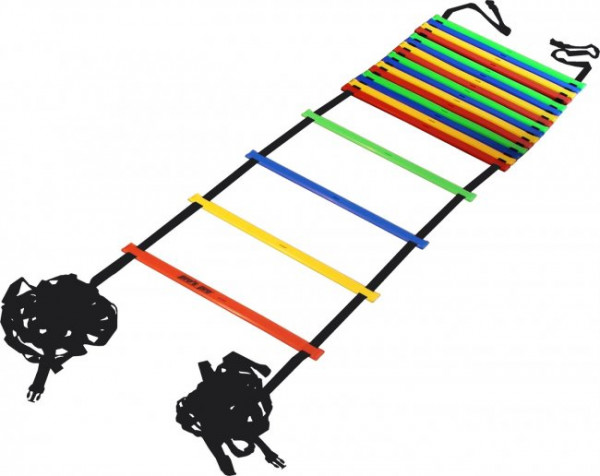 Tréninkový žebřík Pro's Pro Agility Ladder (9 m) - multicolor