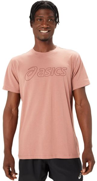 Ανδρικά Μπλουζάκι Asics Logo Short Sleeve T-Shirt - umeboshi/antique red