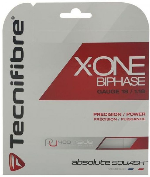 Squash strings Tecnifibre X-One Biphase (9,7 m) - orange