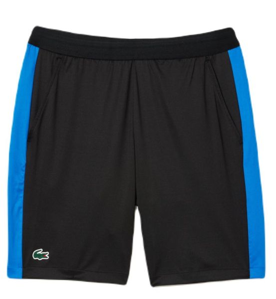 Herren Tennisshorts Lacoste Tennis x Daniil Medvedev Regular Fit Shorts - black/blue