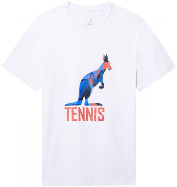 Teniso marškinėliai vyrams Australian Graphic Play T-Shirt - bianco