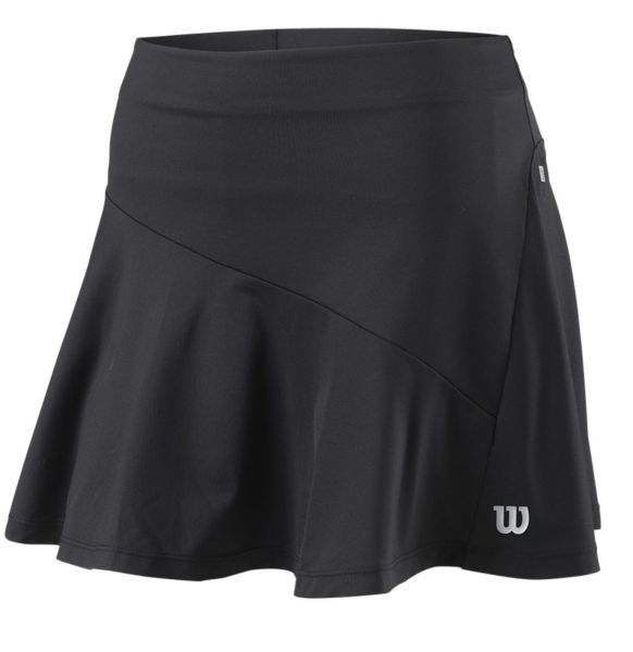 Damen Tennisrock Wilson Training 12.5 Skirt II W - black
