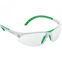Okulary do squasha Harrow Covet Eye Guard - white/kelly green