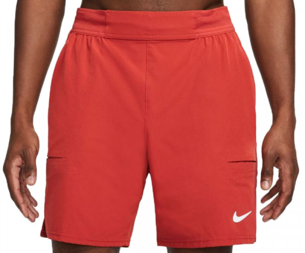 Tenisa šorti vīriešiem Nike Court Dri-Fit Advantage Short 7in M - cinnabar/white