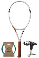 Тенис ракета Wilson Clash 100L V2 Roland Garros 2023 + кордаж + наплитане