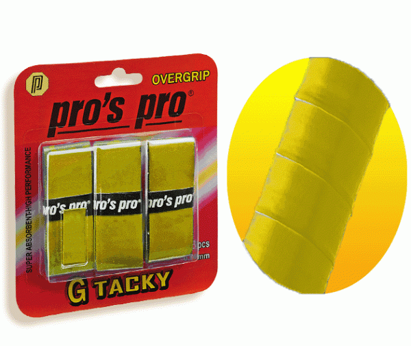  Pro's Pro G Tacky (3 szt.) - yellow