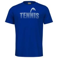 Тениска за момчета Head Club Colin T-Shirt JR - royal blue