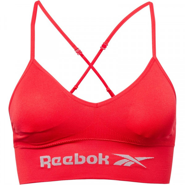  Reebok Seamless Crop Top TERRI Womens - red