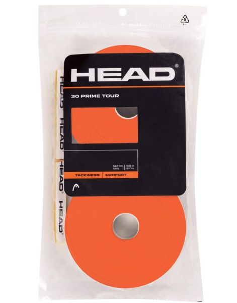 Покривен грип Head Prime Tour 30P - orange