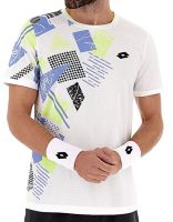 Herren Tennis-T-Shirt Lotto Tech I D5 Tee - Weiß