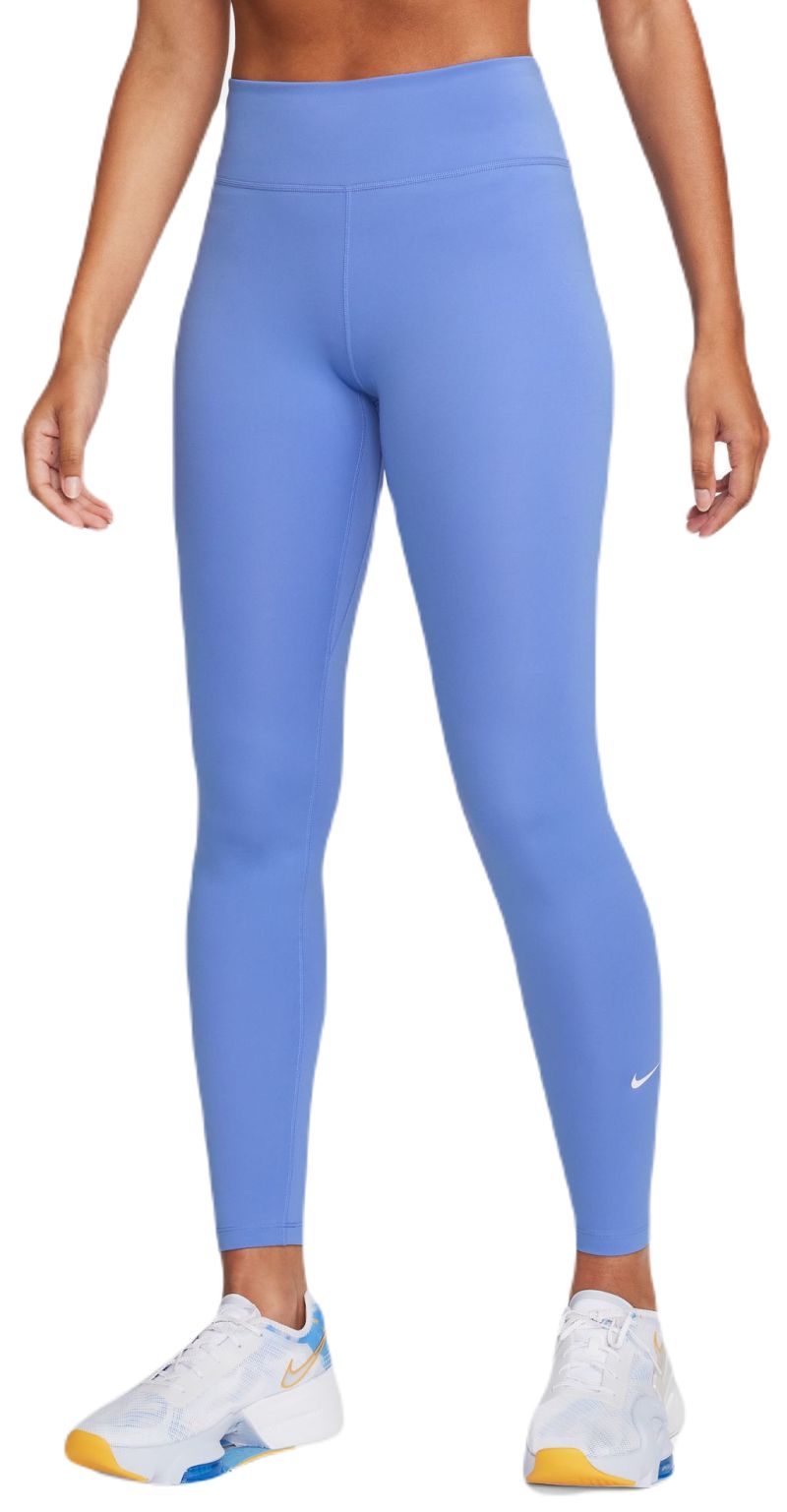 Women's leggings Nike One Dri-Fit Mid-Rise Tight - polar/white