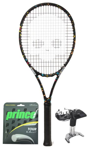 Raqueta de tenis Adulto Prince by Hydrogen Spark 265g + cordaje + servicio de encordado