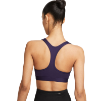 Sportski grudnjak Nike Swoosh Light Support Non-Padded Sports Bra - purple ink/white Sportski grudnjak Nike Swoosh Light Support Non-Padded Sports Bra - purple ink/white