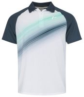 Herren Tennispoloshirt Head Performance Polo Shirt - navy/print perf