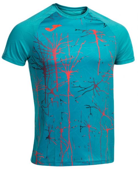 T-shirt pour hommes Joma Elite IX Short Sleeve T-Shirt M - turquoise