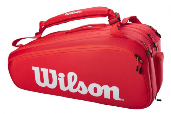Taška na tenis Wilson Super Tour 15 Pk - red