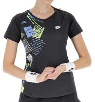 Tenisa T-krekls sievietēm Lotto Tech I D5 Tee - all black