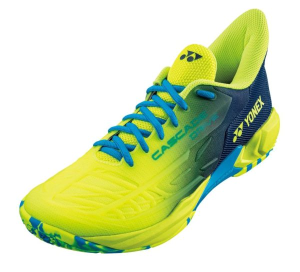 Men's badminton/squash shoes Yonex Power Cushion Cascade Drive - yellow/blue