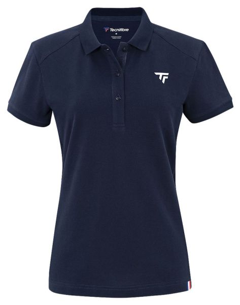 Women's polo T-shirt Tecnifibre Pique 2024 - Blue