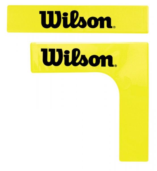 Marcatori di allenamento Wilson Tennis Court Lines Box 16P - yellow