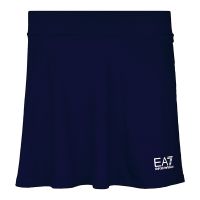 Teniso sijonas moterims EA7 Woman Jersey Miniskirt - navy blue
