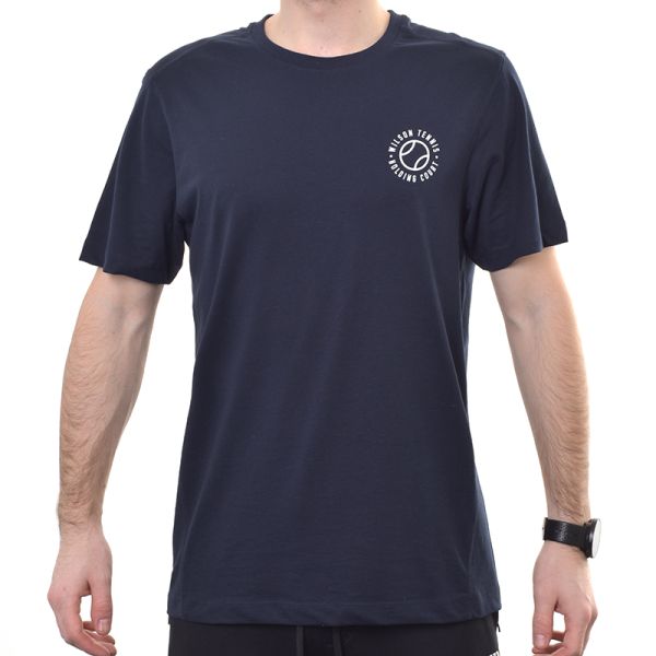 Męski T-Shirt Wilson Graphic T-Shirt - classic navy