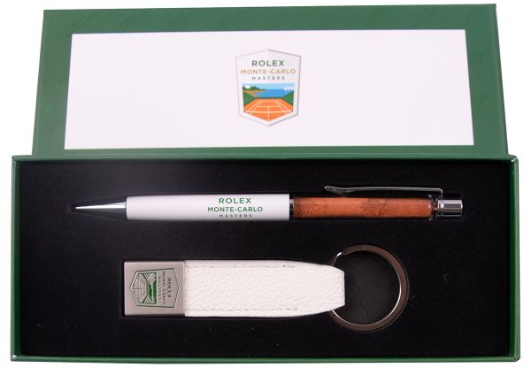 Gedžet Monte-Carlo Rolex Masters Pen and Keychain Set