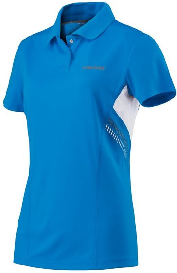 Lány póló Head Club Technical Polo Shirt G - blue