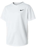 T-krekls zēniem Nike Court Dri-Fit Victory SS Top B - white/white/black