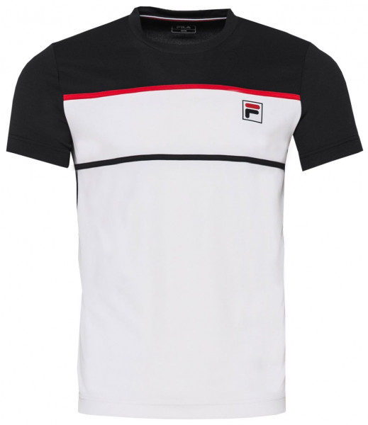 Pánské tričko Fila T-Shirt Steve M - white/black