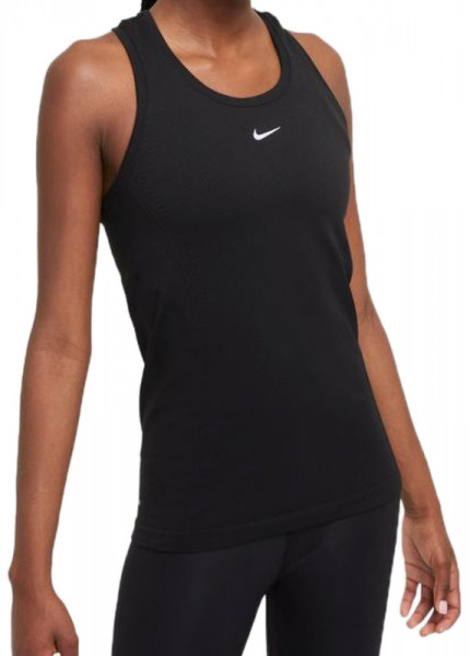Marškinėliai moterims Nike Dri-FIT ADV Aura W - black/reflective silv
