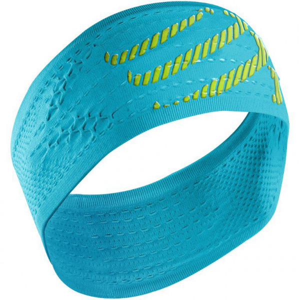  Compressport Headband On/Off - fluo blue